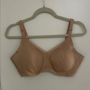 Honeylove Crossover Seamless Tan/Nude Bra | L
